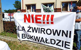 „Nie dla żwirowni w Bukwałdzie”. Mieszkańcy gminy Dywity protestują przeciw inwestycji
